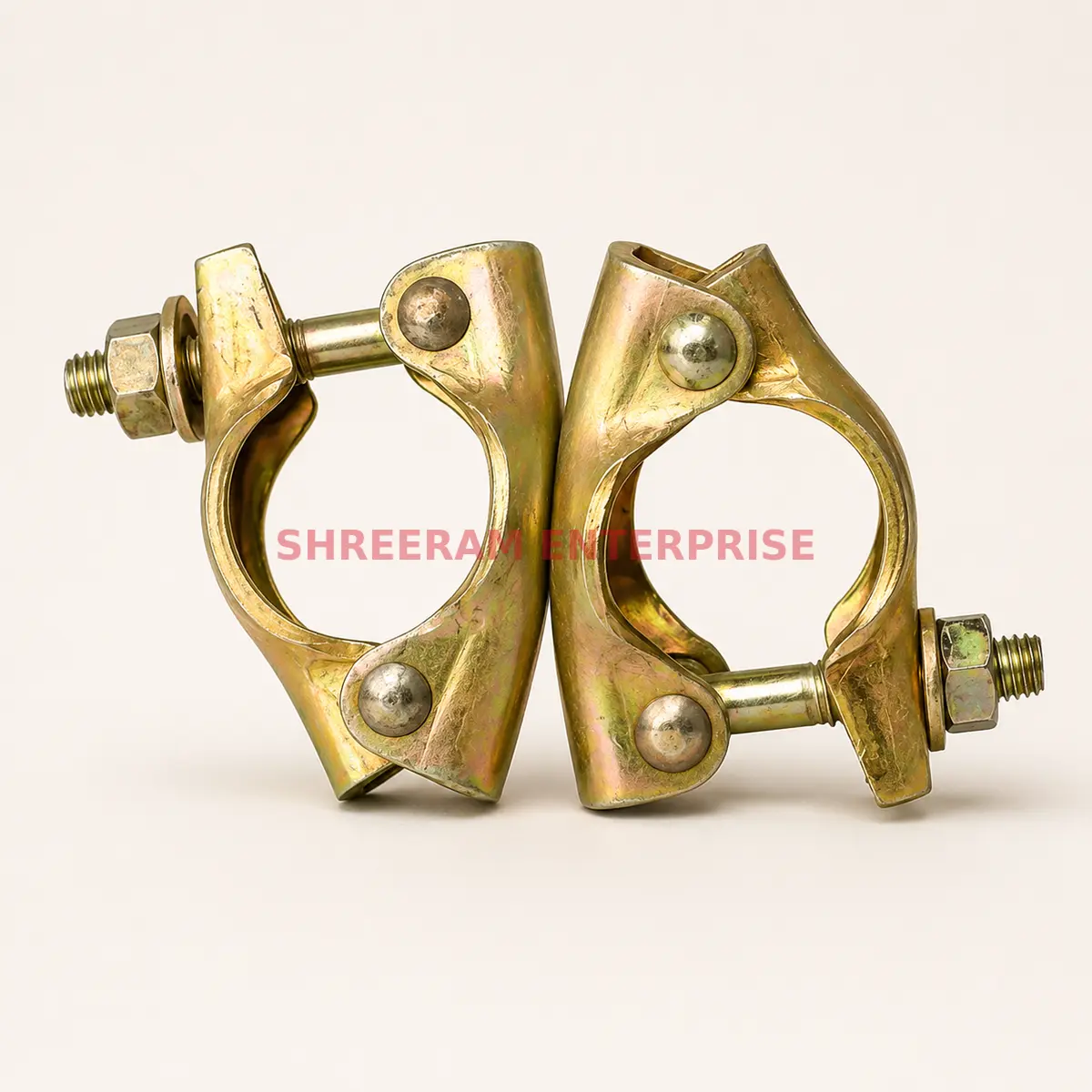Scaffolding Swivel Clamp — Golden